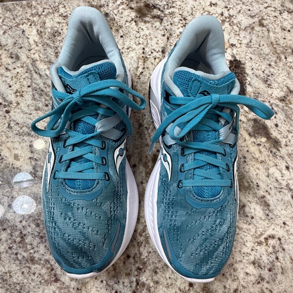 Saucony Women’s Guide 16 Power Run Running Shoe Blue (Size 7.5) - Picture 5 of 15